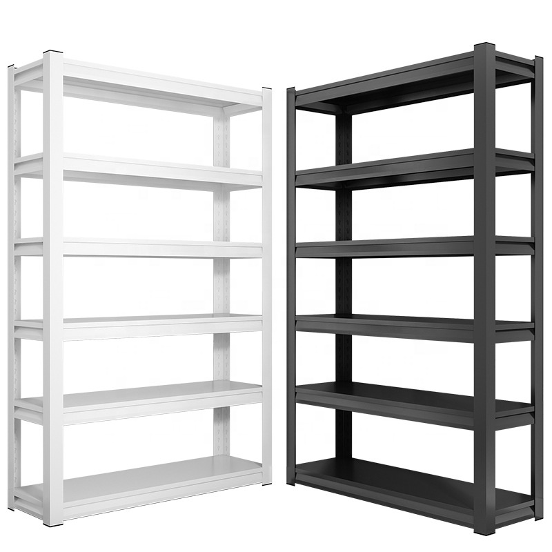 Steel 5-Layer Durable Inner Rivet Connection Shelving Unit for Basement & Workshop No Tools Required Assembly