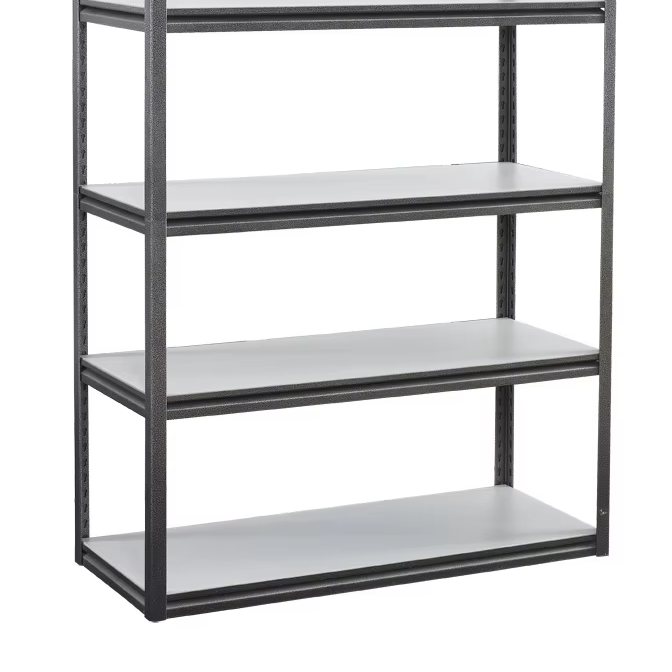 Light Duty Cold Rolled Steel 5-Layer Durable Corrosion Protection Inner Rivet Shelving Boltless Freestanding Adjustable Storage