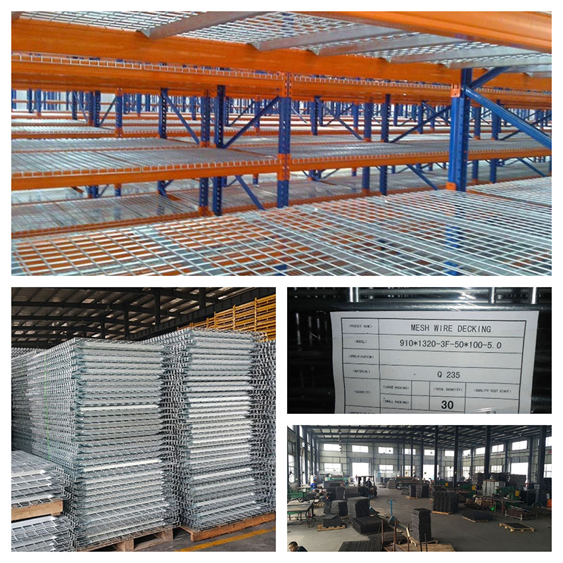 Heavy Gauge Steel Welded Wire Mesh Corrosion-Resistant DECKING Galvanized for RACKING and SHELVING