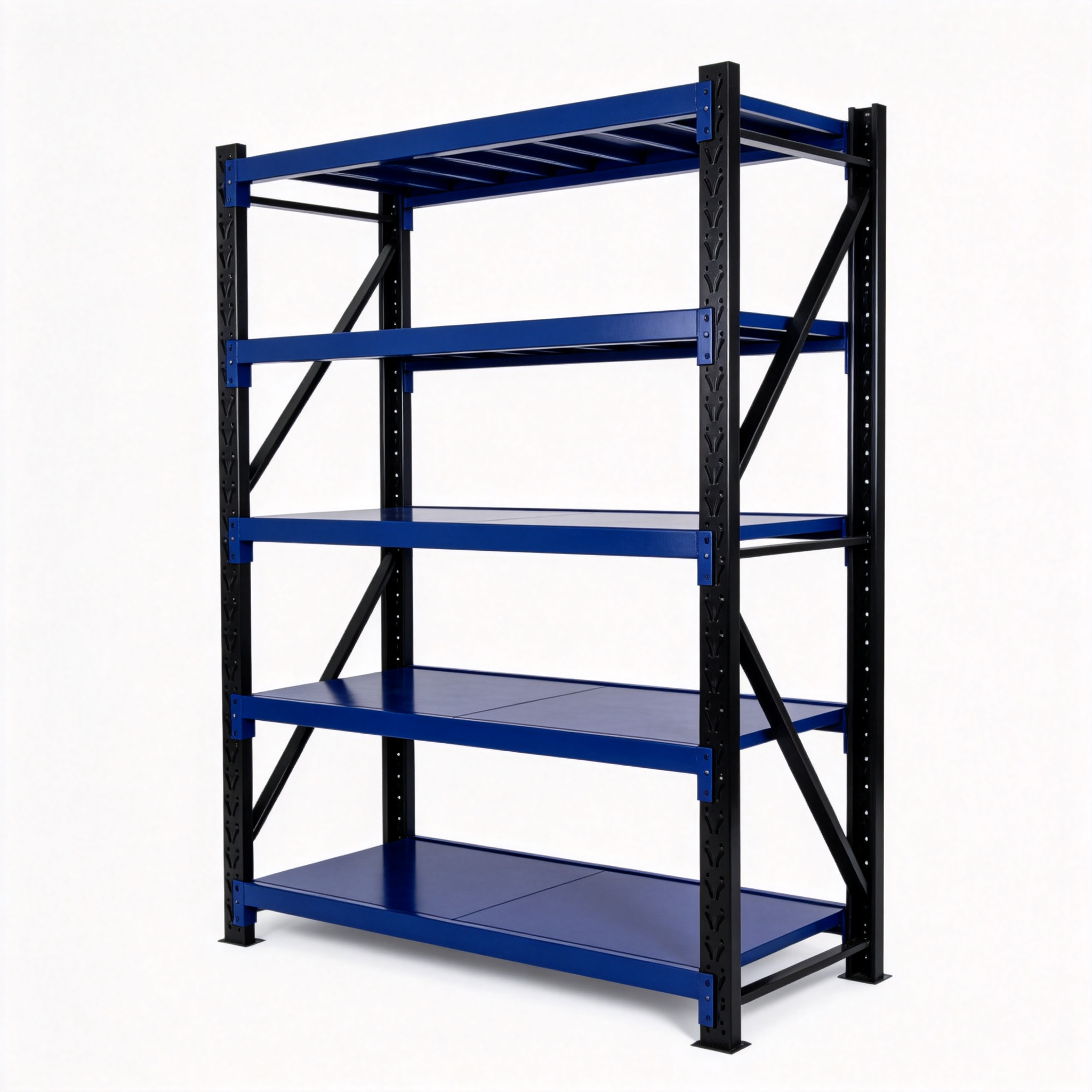 Alirack Steel Multi-Level 4-Layer Rack Electrostatic Powder Coating Corrosion Protection Industrial Storage Shelves 200-500kg