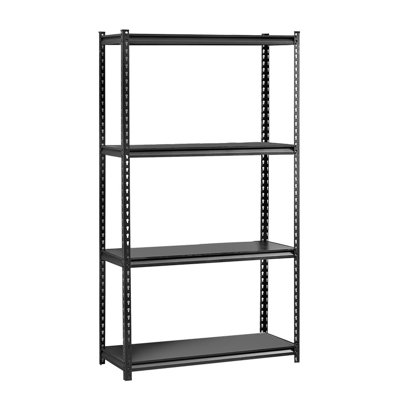Heavy Duty Boltless Rivet Shelving Steel Shelf Racking Storage Stacking Rack Metal Shelves 5-Layer Powder Coated Corrosion