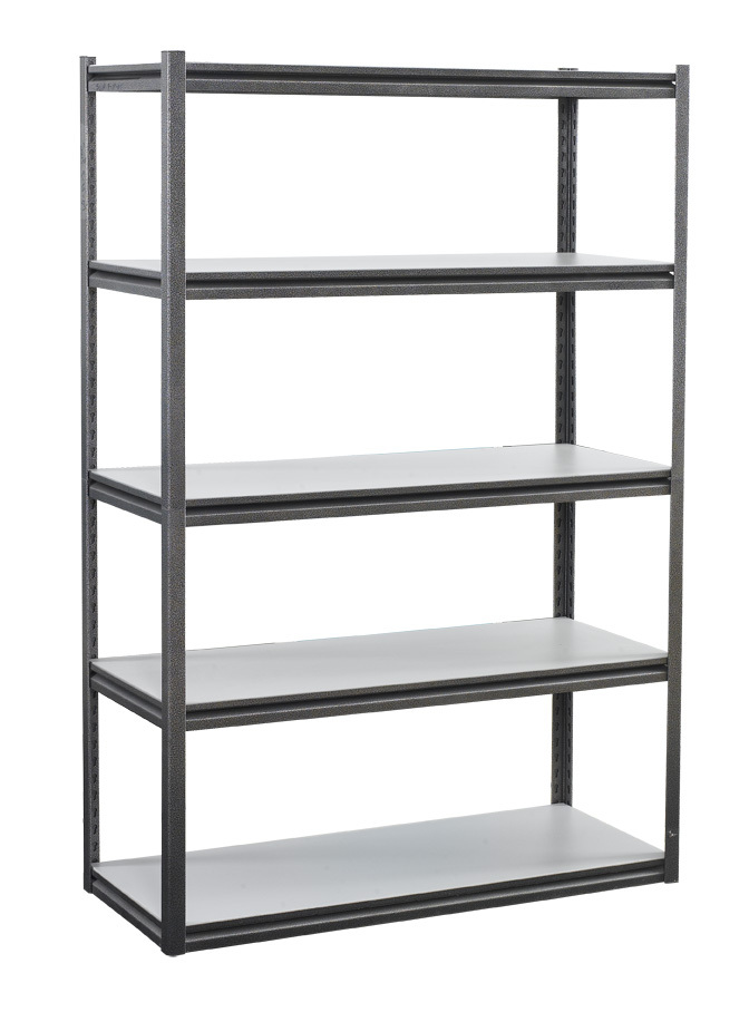 High Load 200kg/Layer 5-Layer Adjustable Durable Anti-Rust Corrosion Protection Inner Rivet Boltless Cold Rolled Steel Rack