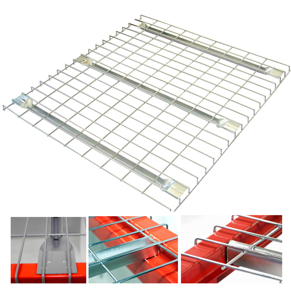 Heavy Gauge Steel Welded Wire Mesh Corrosion-Resistant DECKING Galvanized for RACKING and SHELVING