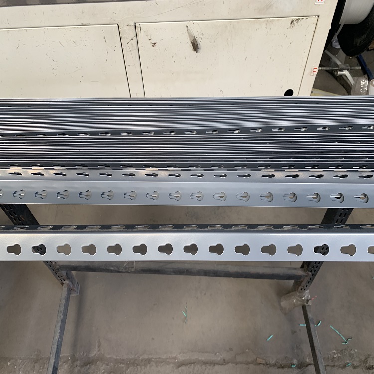 Boltless Rivet Shelving Rack Side View