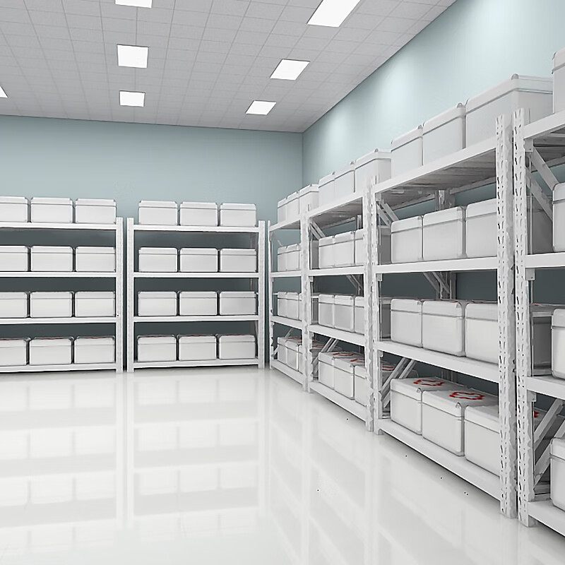 Adjustable 4-Layer 200 500KG Medium Duty Metal Powder Coated Freestanding Warehouse Storage Racks with Corrosion Protection