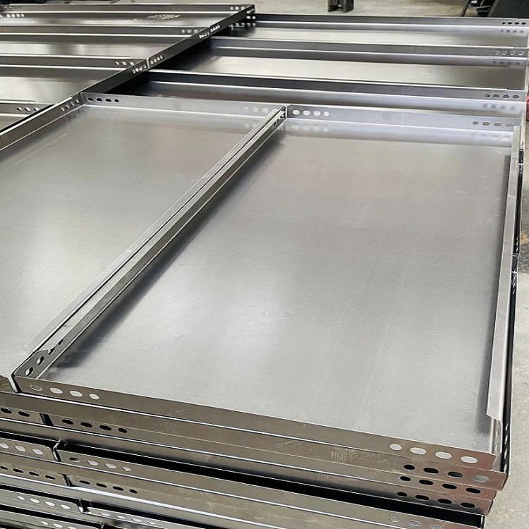 Light Duty Corrosion Protection Galvanized Steel Dexion Bolted Shelving Angle Steel Rack