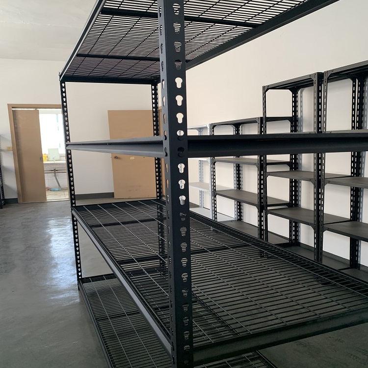 5 Tier Light Duty Boltless Rivet Steel Shelving Unit with Durable Construction for Small Business Storage & Organization