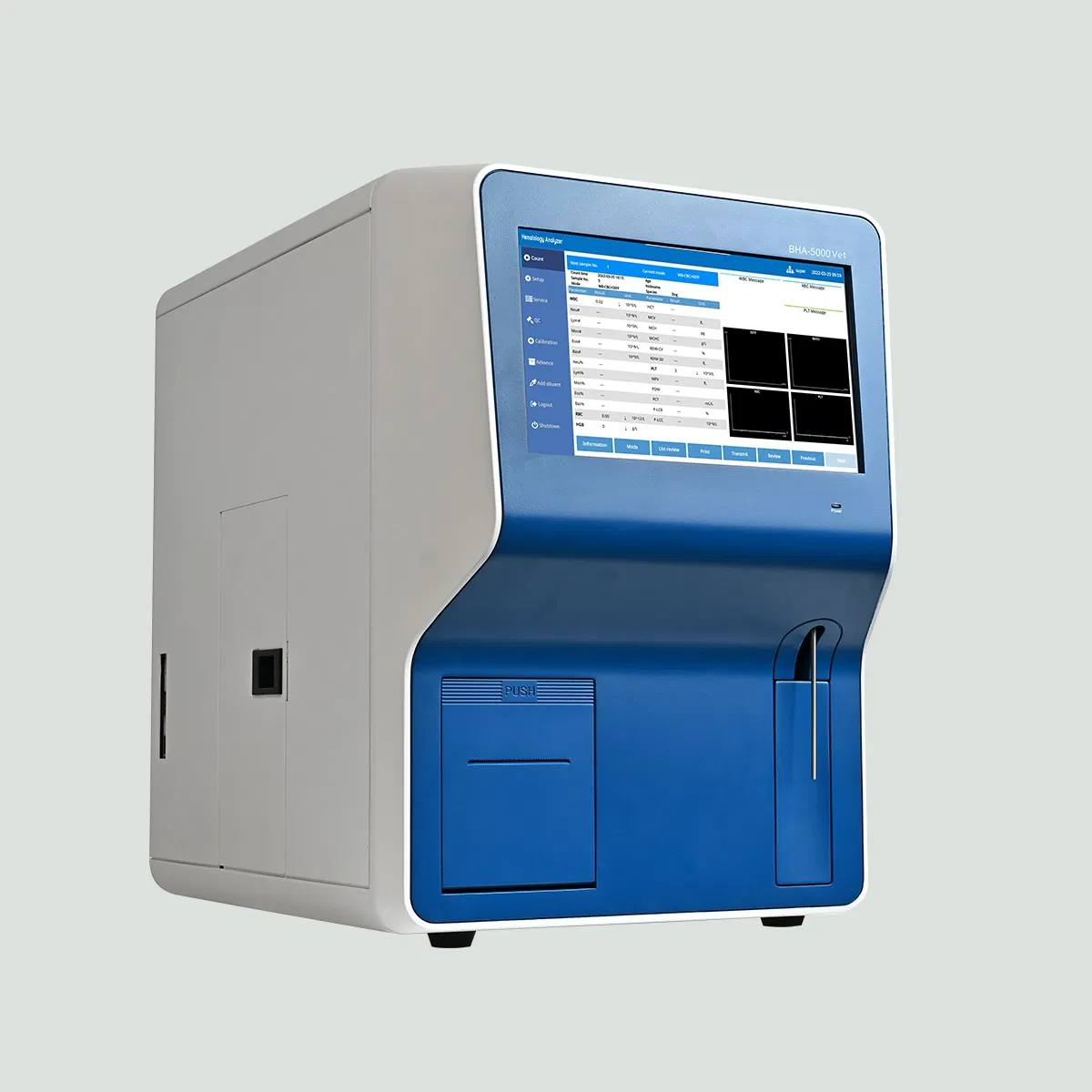 Multi-Function Fully Automated Hematology Analyzer Veterinary Medical Equipment Chemical Blood Tester