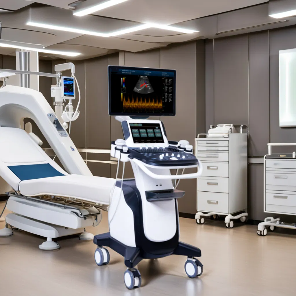 Veterinary Doppler Ultrasound System with Multi-Language Interface and Automatic Measurement Functions