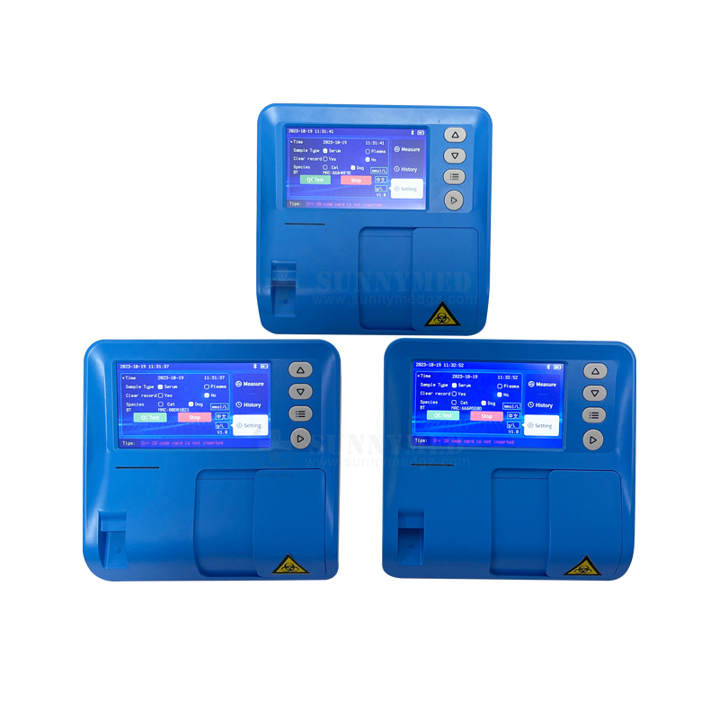 Sy-B2000_Vet Portable Automatic Rapid-Testing Veterinary Biochemistry Analyzer for Sale