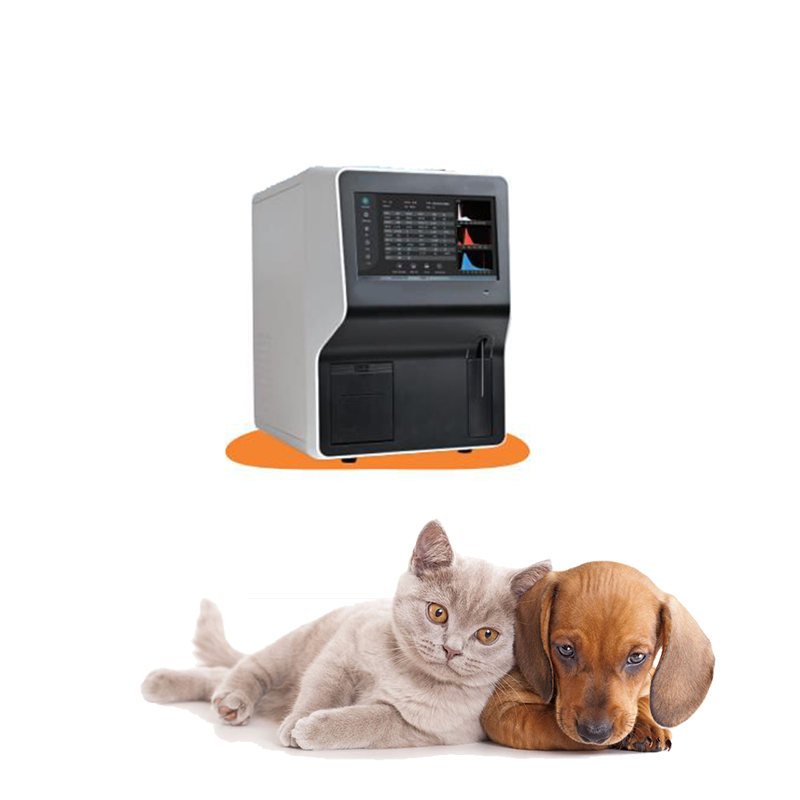 Automated Wbc 3-Part Biochemistry 3part or 5part 5 Part Veterinary Hematology Analyzer