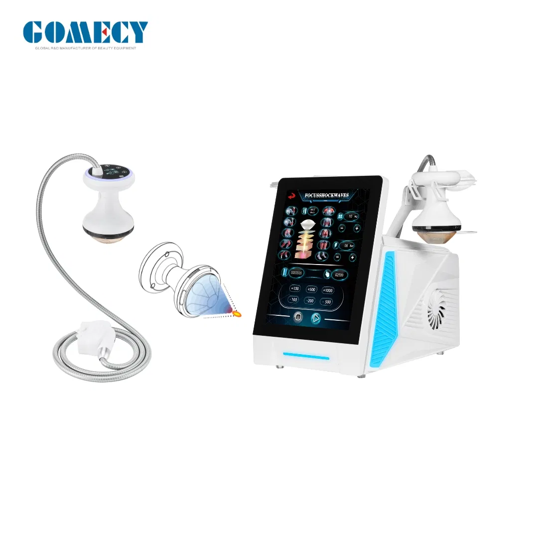 Portable Human and Veterinary Use Shockwave Therapy Machine Pain Relief Medical Equipment