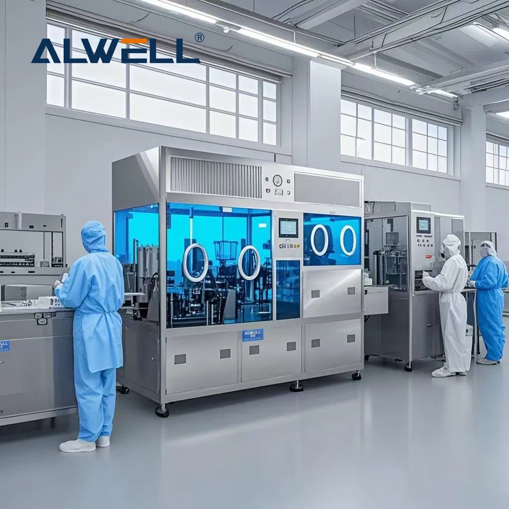 Veterinary Paste Syringe Filling Machine for Oral Dosing High-Speed Plastic Syringe Automation Alwell Solution