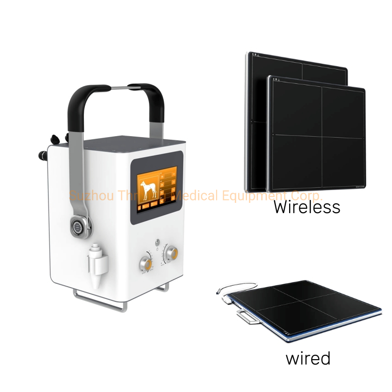 2022 Veterinary Medical Portable 8kw X-ray Machine Radiology Equipment Hospital Mobile Dr System