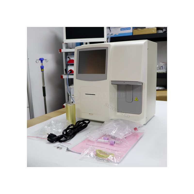Sy-B004 High Quality Medical Auto 3 Parts Veterinary Hematology Analyzer Blood Analyzer Machine