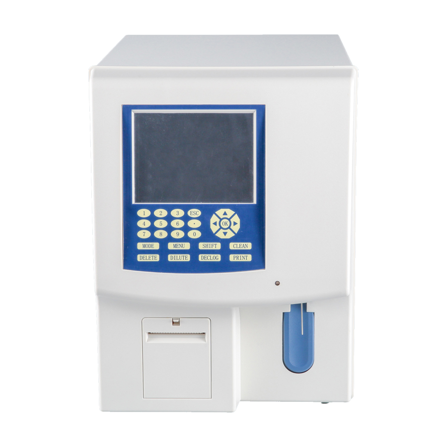 Lab Touch Screen Display 21 Parameter Portable Fully Auto 3-Part Hematology Analyzer Veterinary Cbc Blood Test Machine