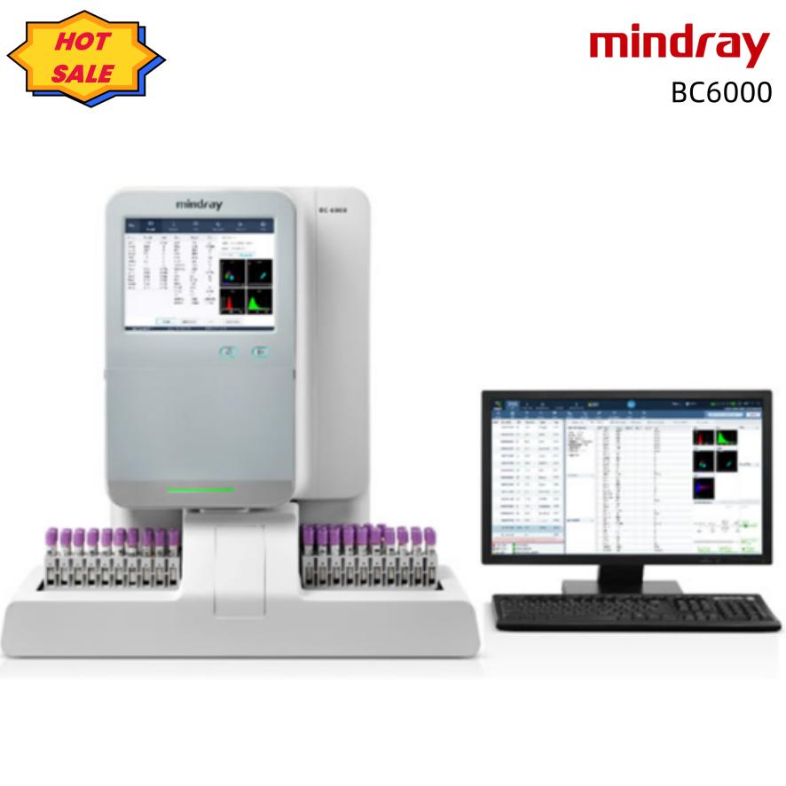 IN-BC6000 Automatic 5-part Hematology Analyzer Veterinary Use Mindray Bc-5000 Vet Cbc Machine