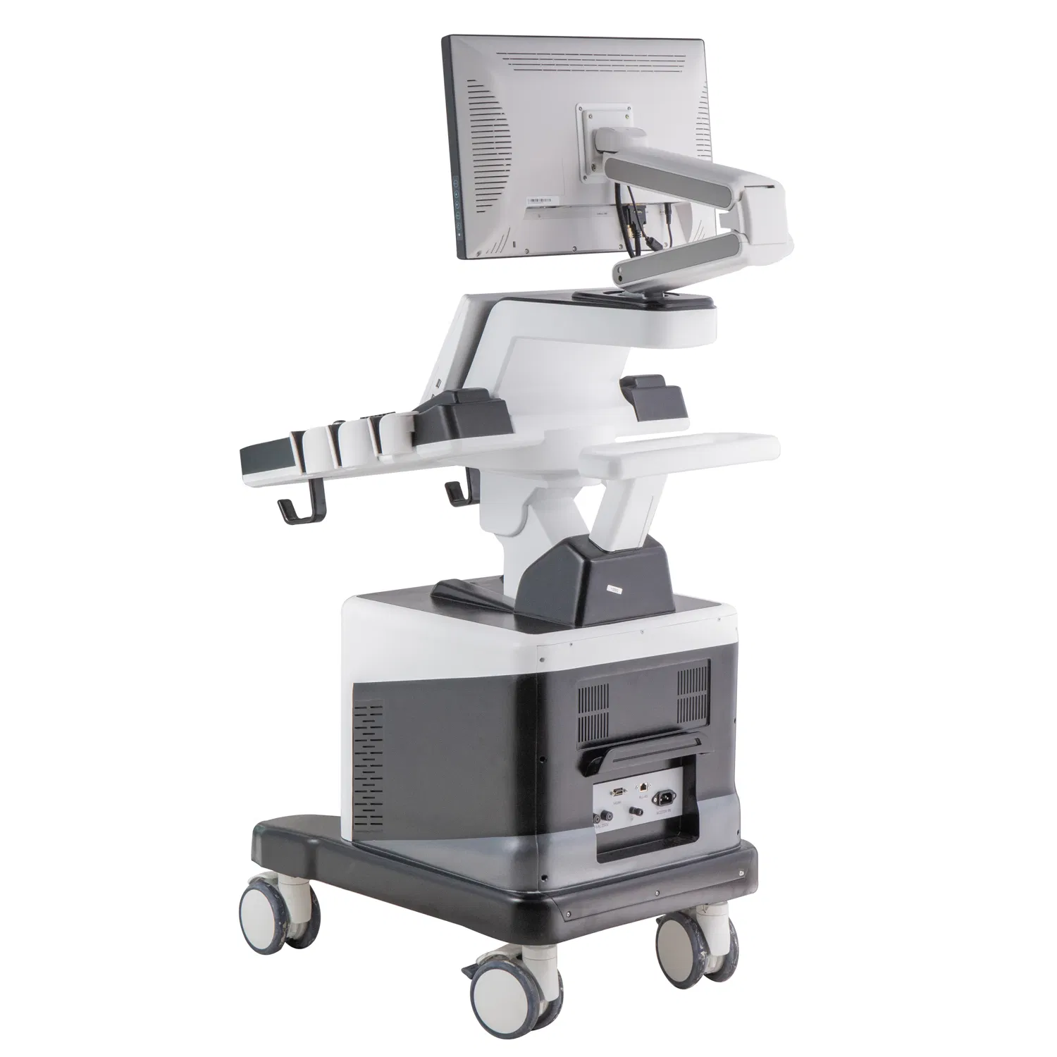 Ltub60V High-End Medical Trolley Veterinary Color Doppler Ultrasound System