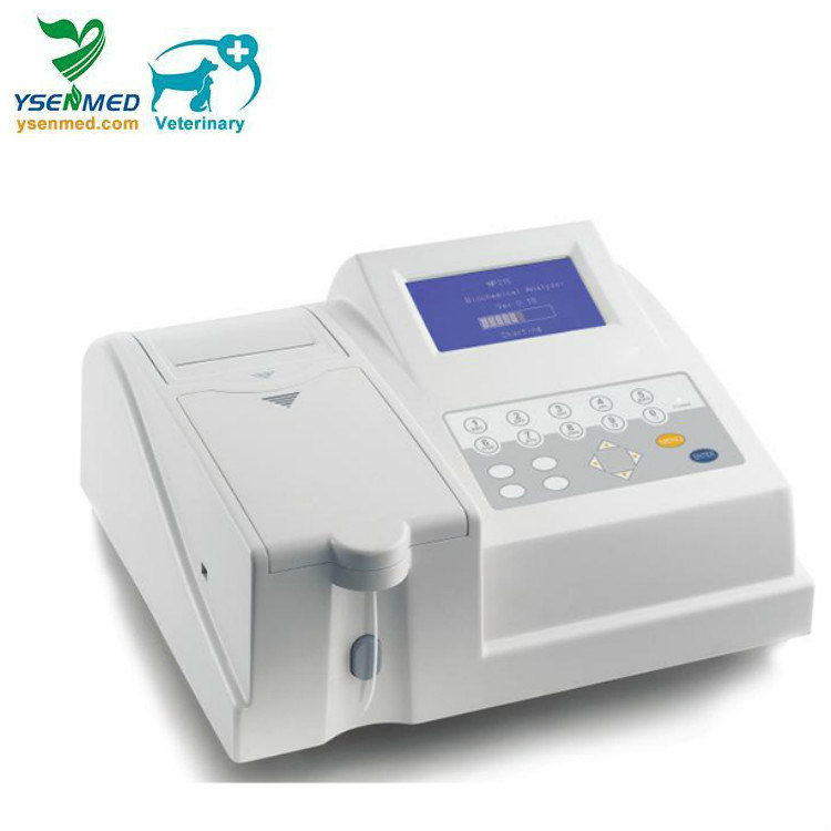Vet Medical Biochemistry Device Semi-Automatic Veterinary Blood Chemistry Analyzer Yste-21BV