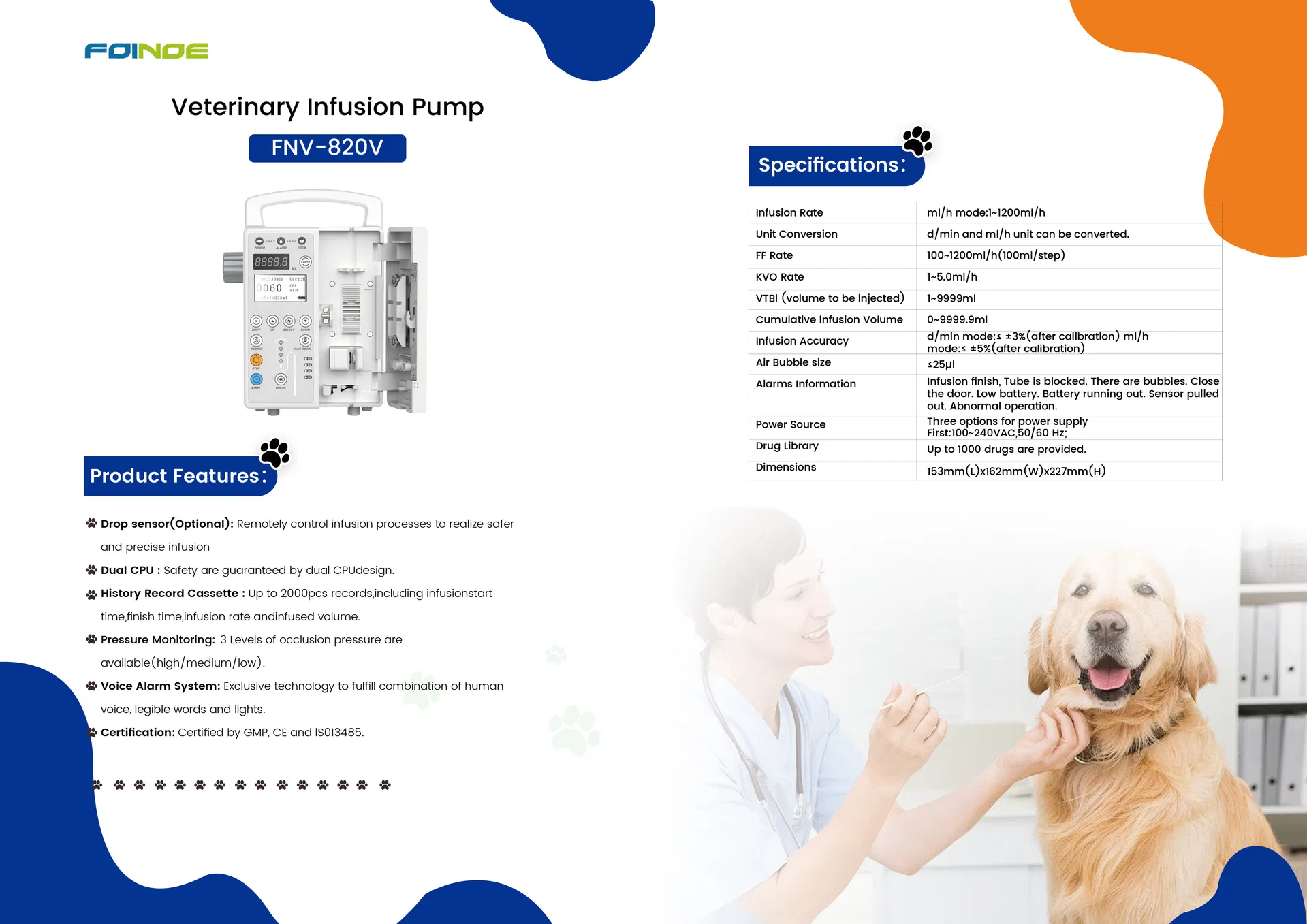 Smart Veterinary Infusion Pump