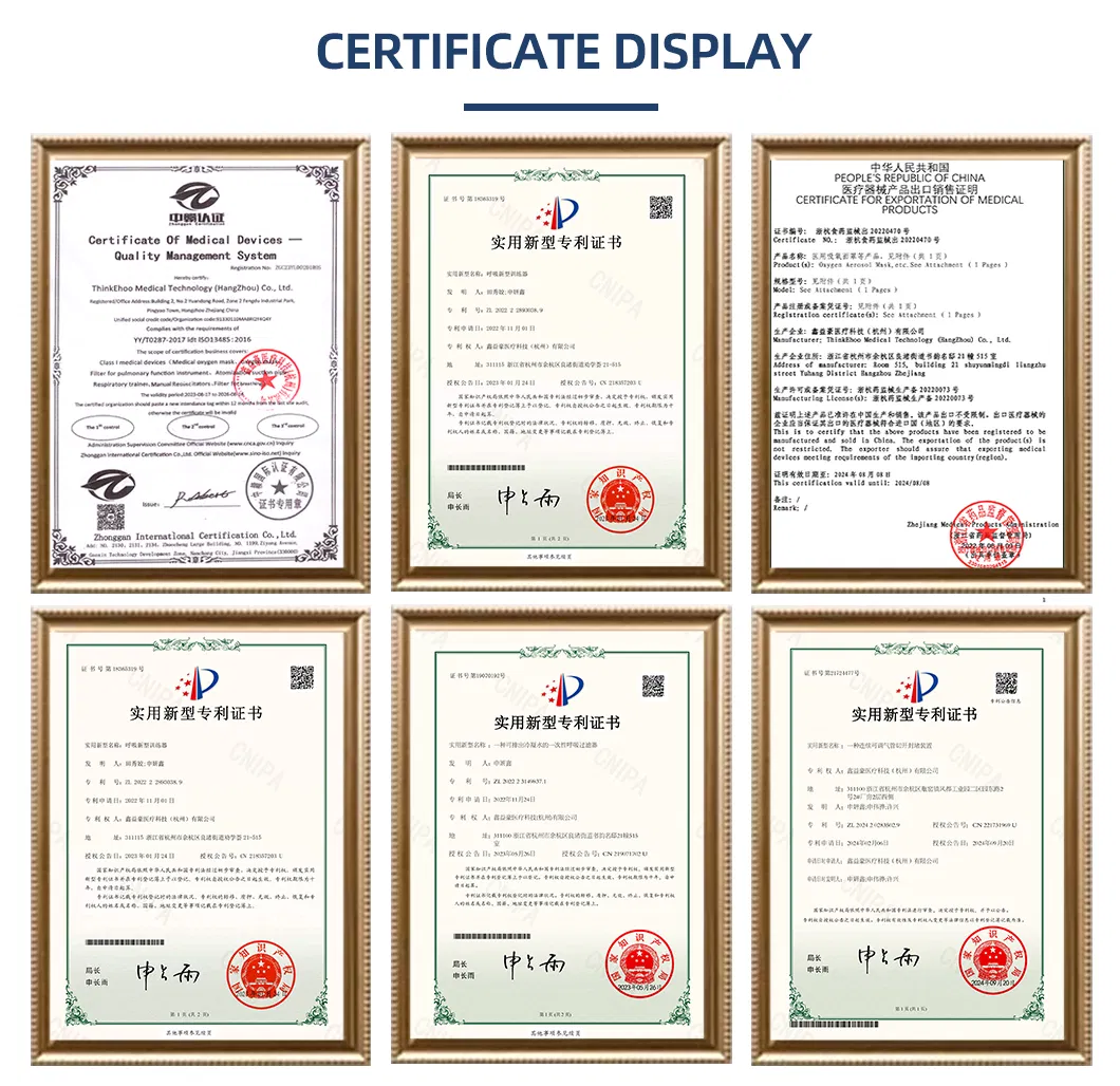 Certifications