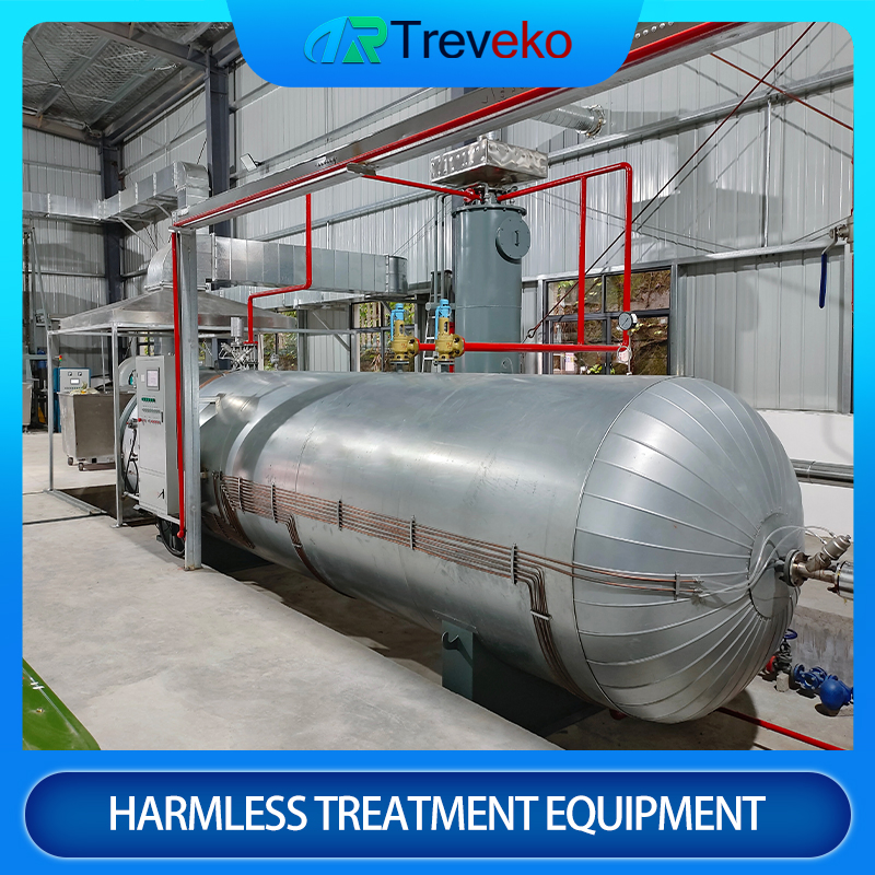 High-Capacity Steam Disinfection Sterilizer for Bulk Veterinary and Solid Healthcare Waste Treatment