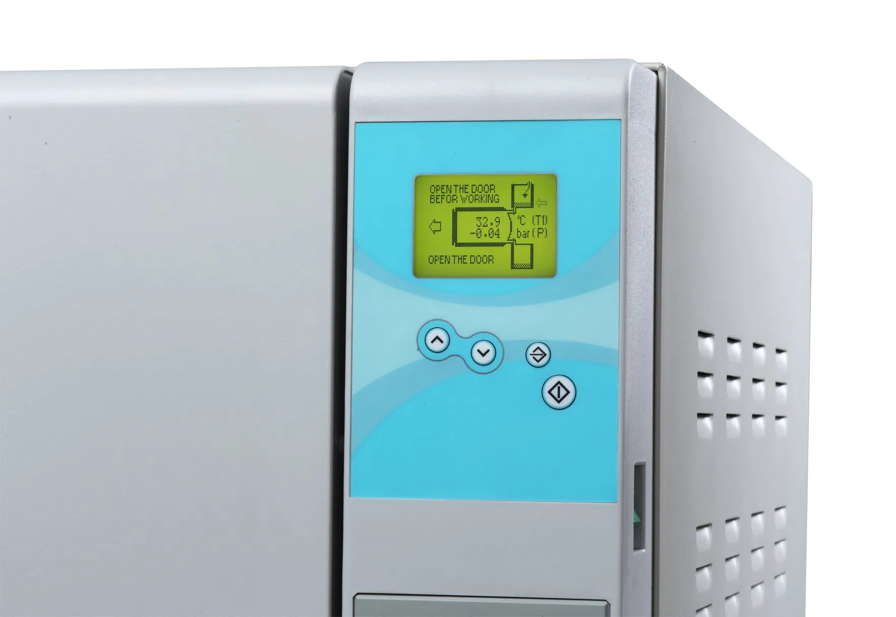 23L Table Top LCD Display Steam Sterilizer Class B Buit in Printer Dental Autoclave