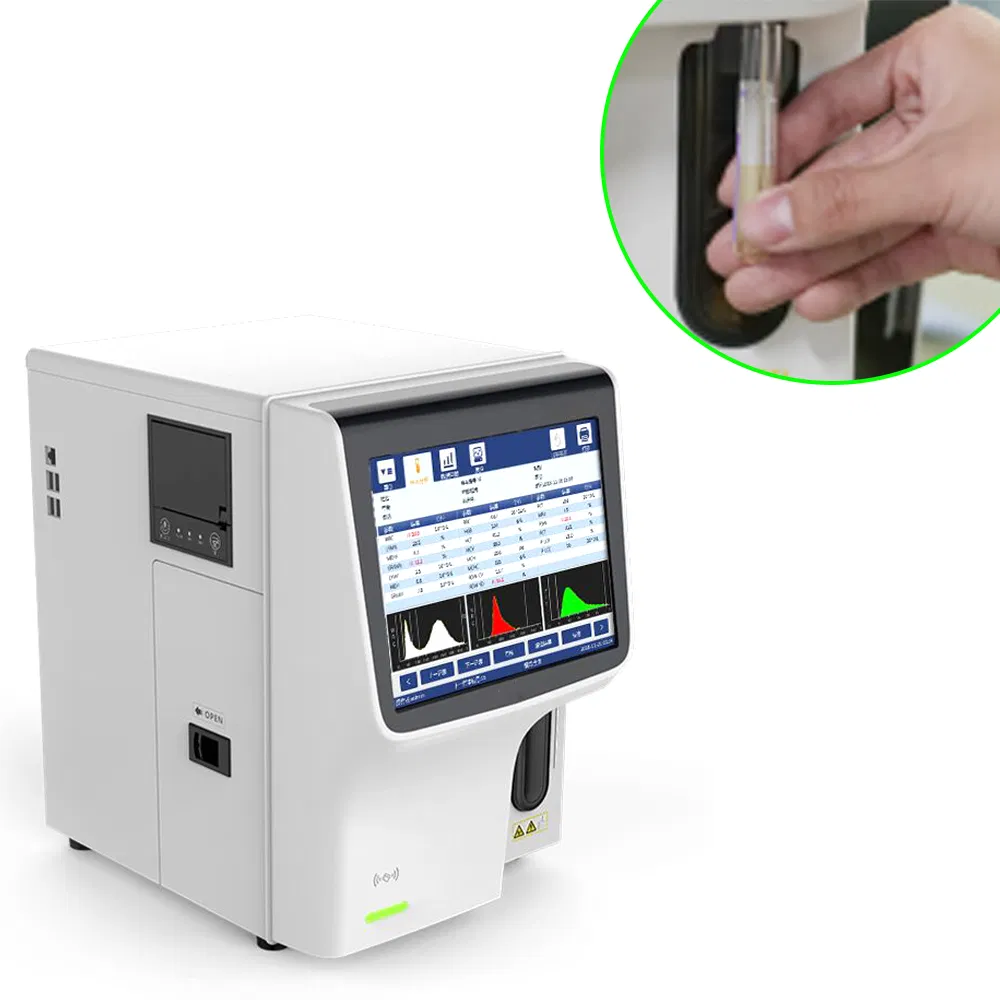 My-B001g Lab Equipment Auto Veterinary Hematology Analyzer with 3-Parts