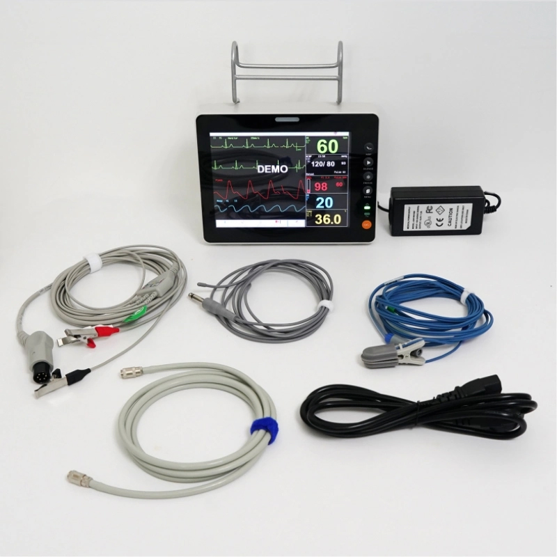 Vet Multiparameter Vital Signs Patient Monitor for Veterinary Animal Hospital