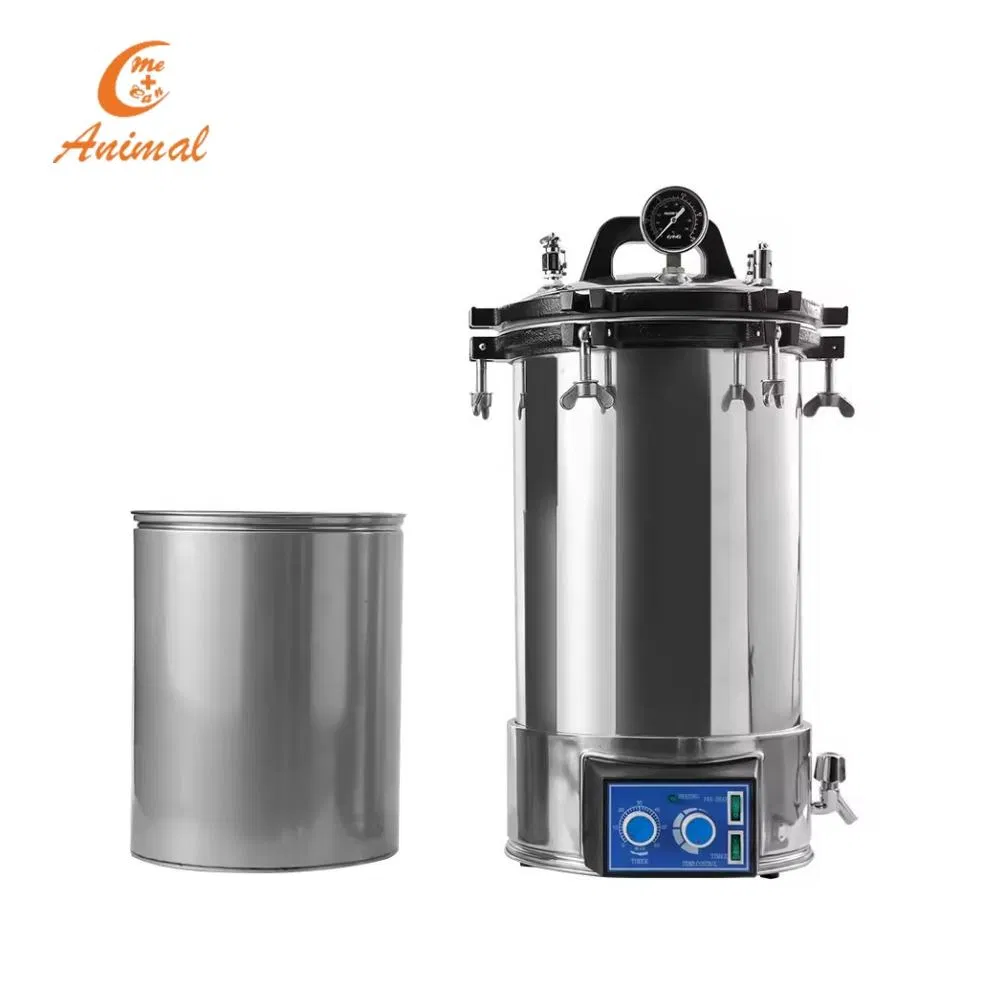 Veterinary Sterilization Equipment Esterilizador Autoclave Precio Vet Portable Autoclave Steam Sterilizer for Vet Clinic