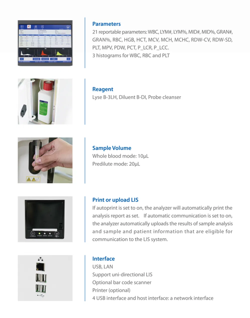 Hematology Analyzer View 3