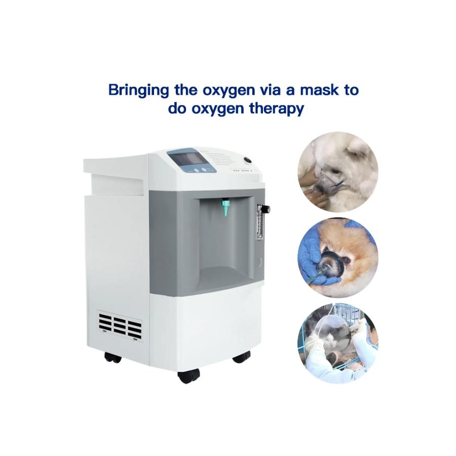 Chinese Manufacture CE Approved Veterinary Clinic Equipment Portable 10L Pet Oxygen Concentrators