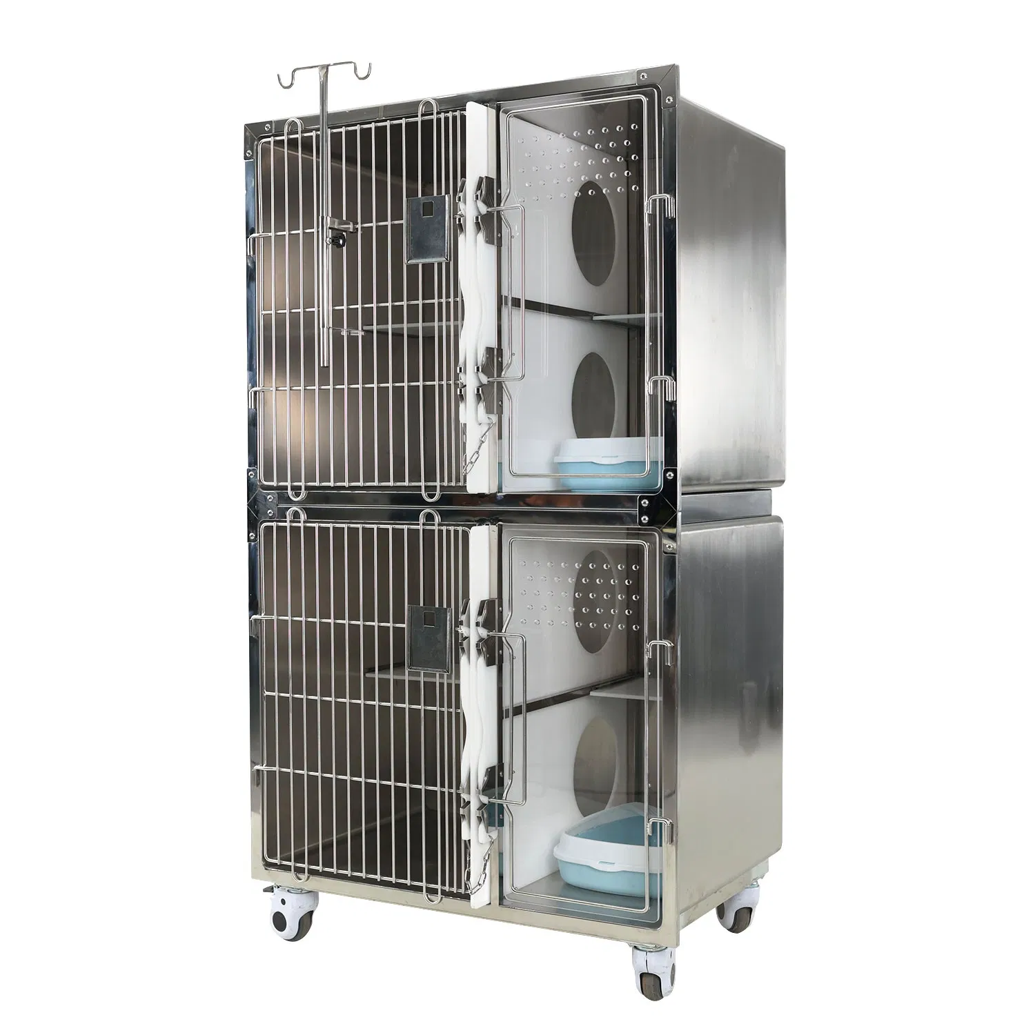 Veterinary Hospital Cage for Dogs and Cats ICU Cage for Pet Monitoring for Pet Hospitals and Veterinary Clinics