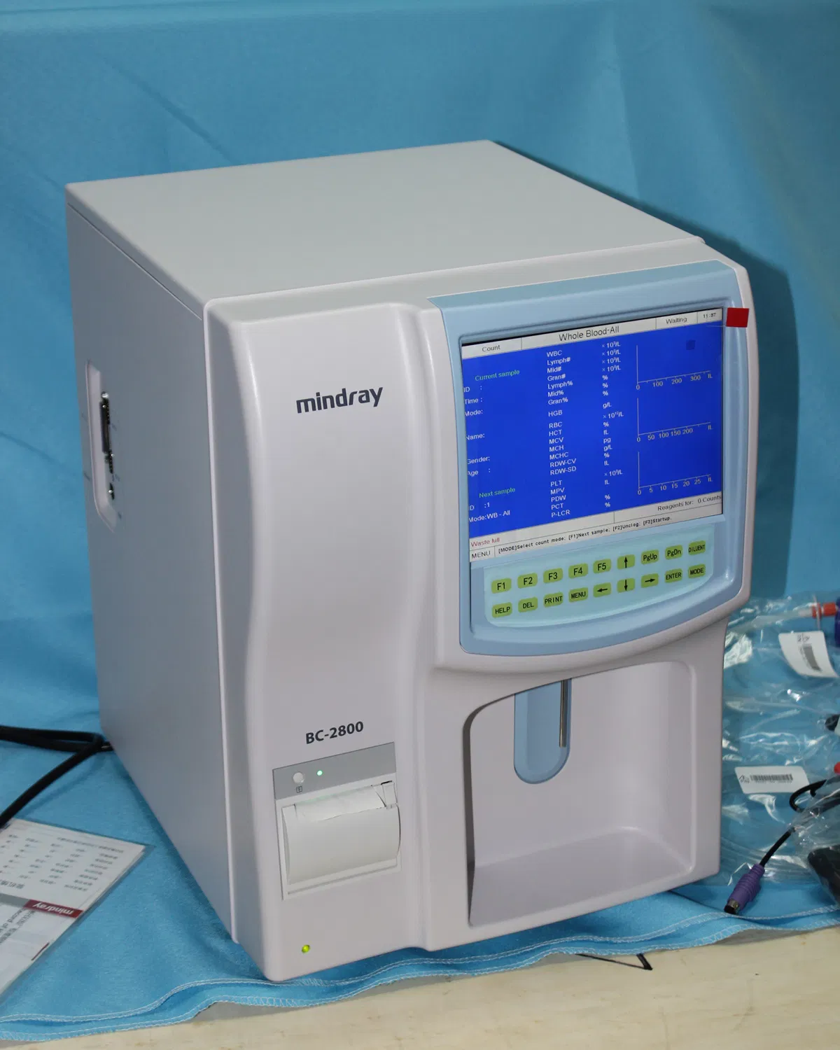 Mindray Bc-2800 Vet Blood Cell Counter Veterinary Fully Auto 3-Part Hematology Analyzer for Pet Hospital