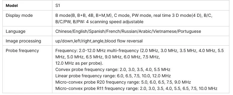 Handheld Ultrasound Machine Veterinary Equipment Portable Ultrasound Scanner for Animals