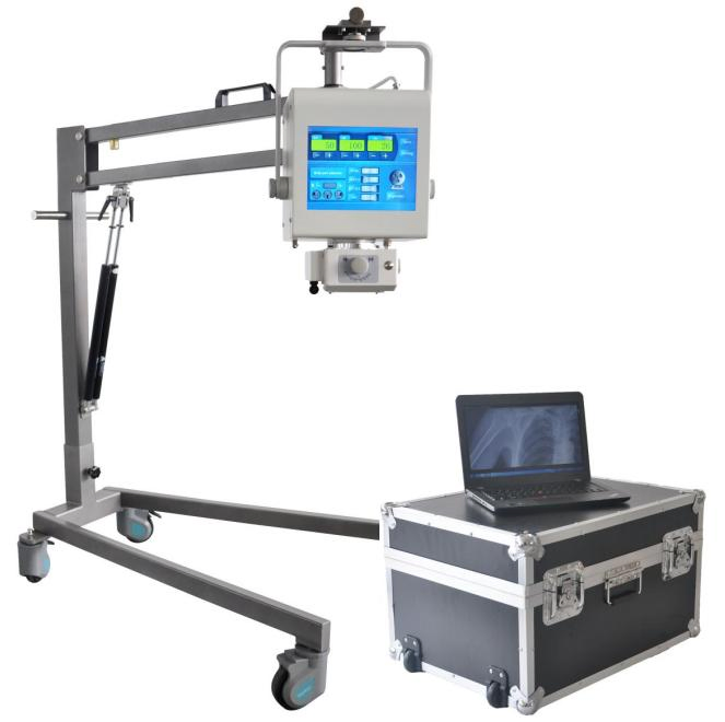 Medical Hospital Veterinary Vet Pet Animal 100mA 5kw Portable Mobile X Ray Equipment