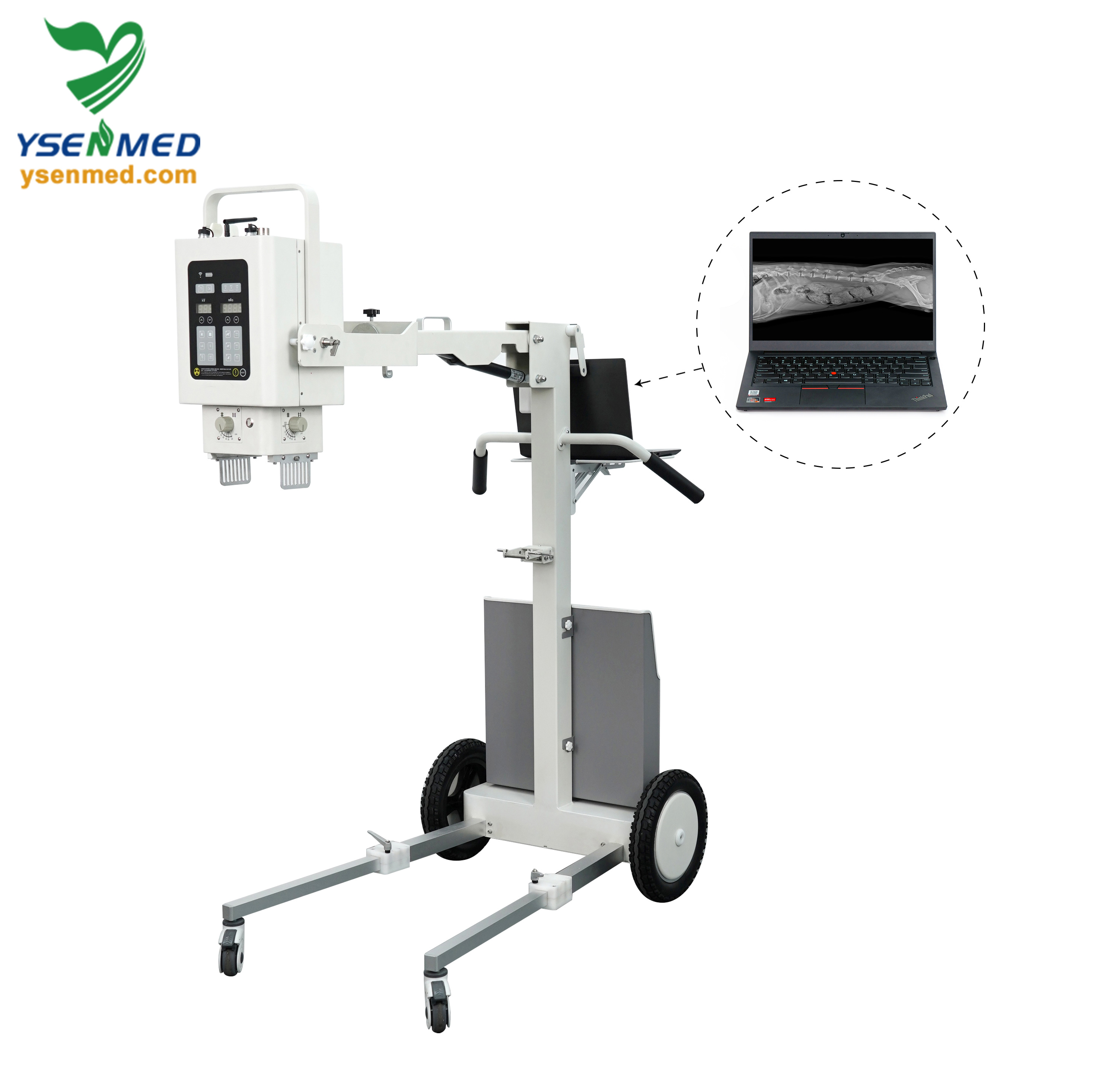 Ysx056-Pd Vet Medical Equipment 5.6kw Veterinary Digital Portable X-ray Unit