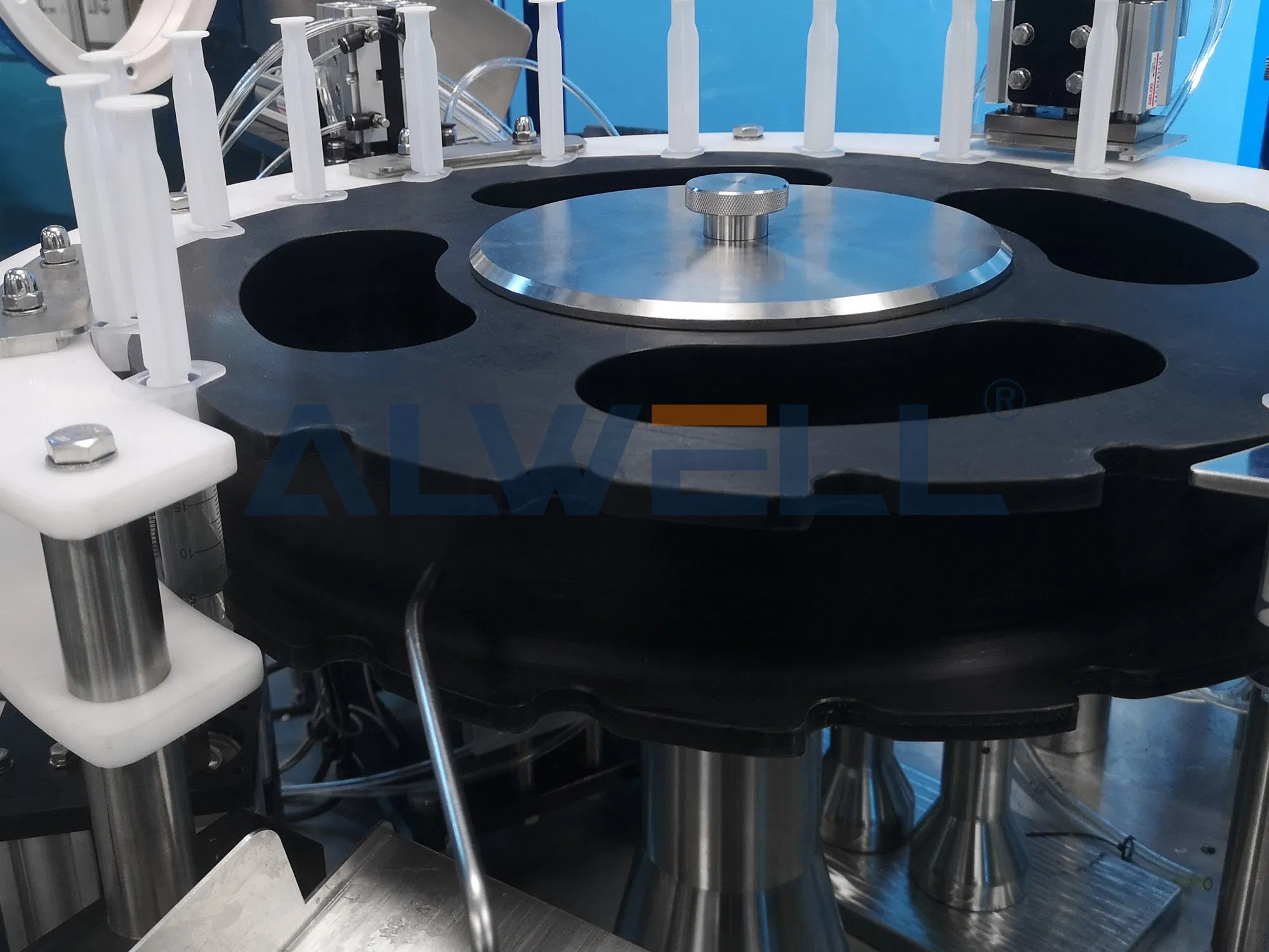 Veterinary Paste Syringe Filling Machine for Oral Dosing High-Speed Plastic Syringe Automation Alwell Solution