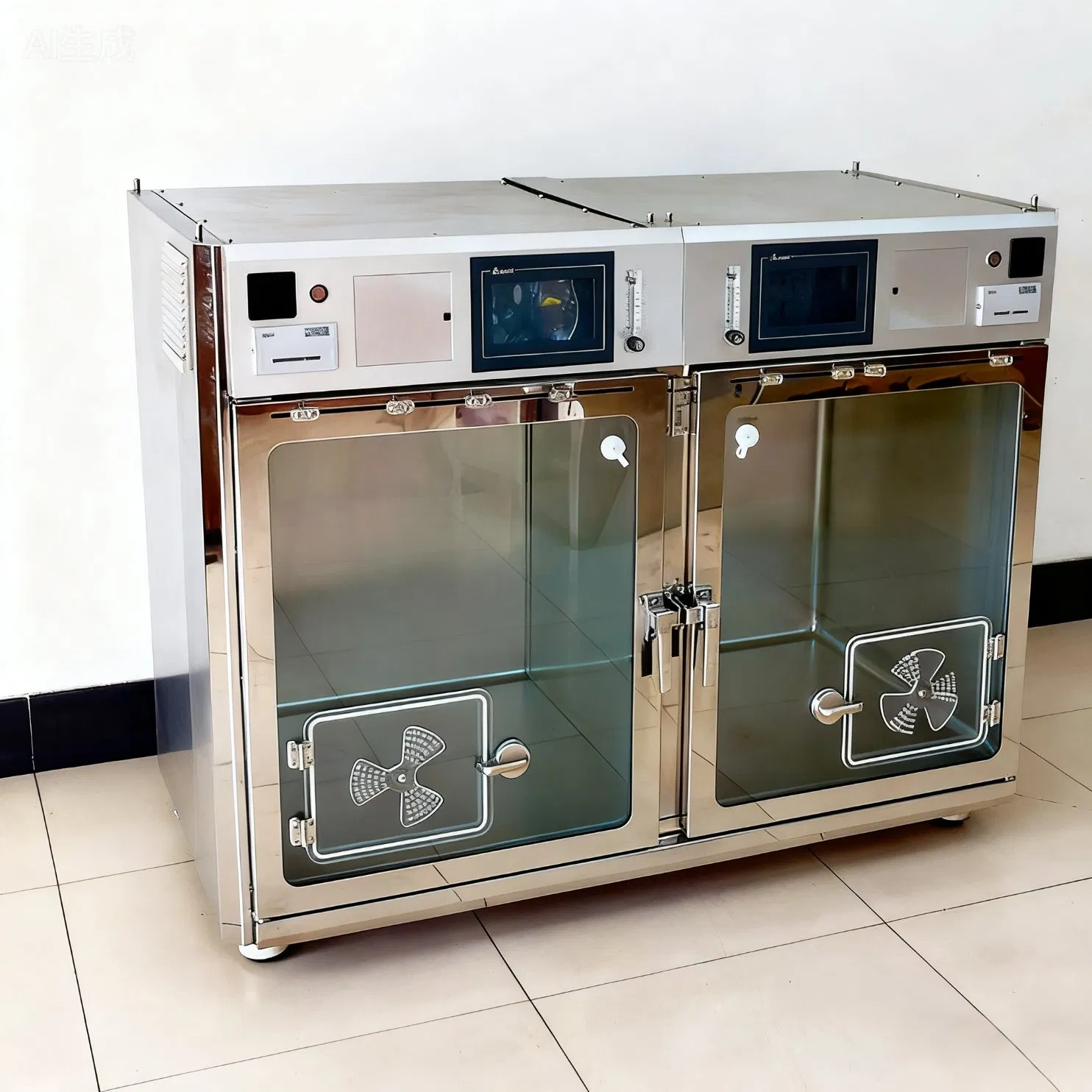 Veterinary Equipment High-Quality Stainless Steel Pet ICU Medical Cage for Intensive Care