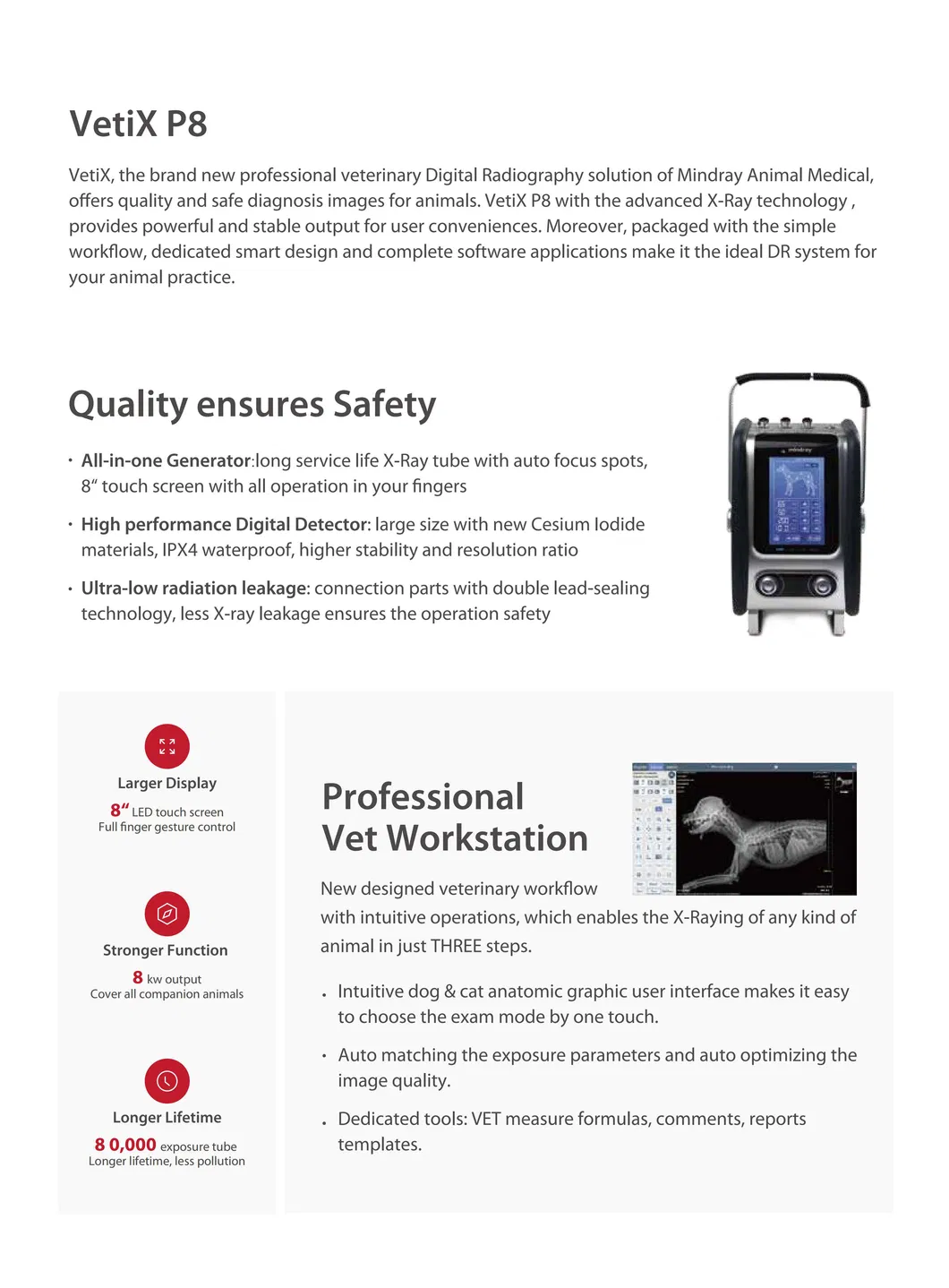 Veterinary Ultrasound System Features