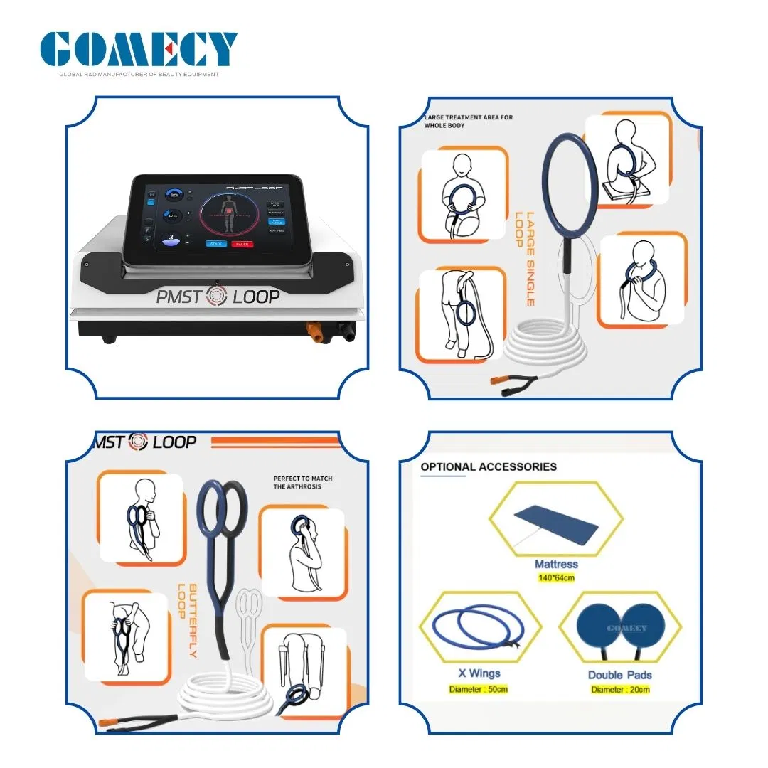 Gomecy Powerful Magnetic Therapy Body Pain Relief Physical Therapy Equipment