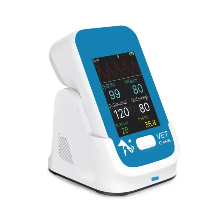 Handheld Veterinary Diagnostic Pet Multi-Parameter Patient Monitor Veterinary Vet Vital Signs Monitor