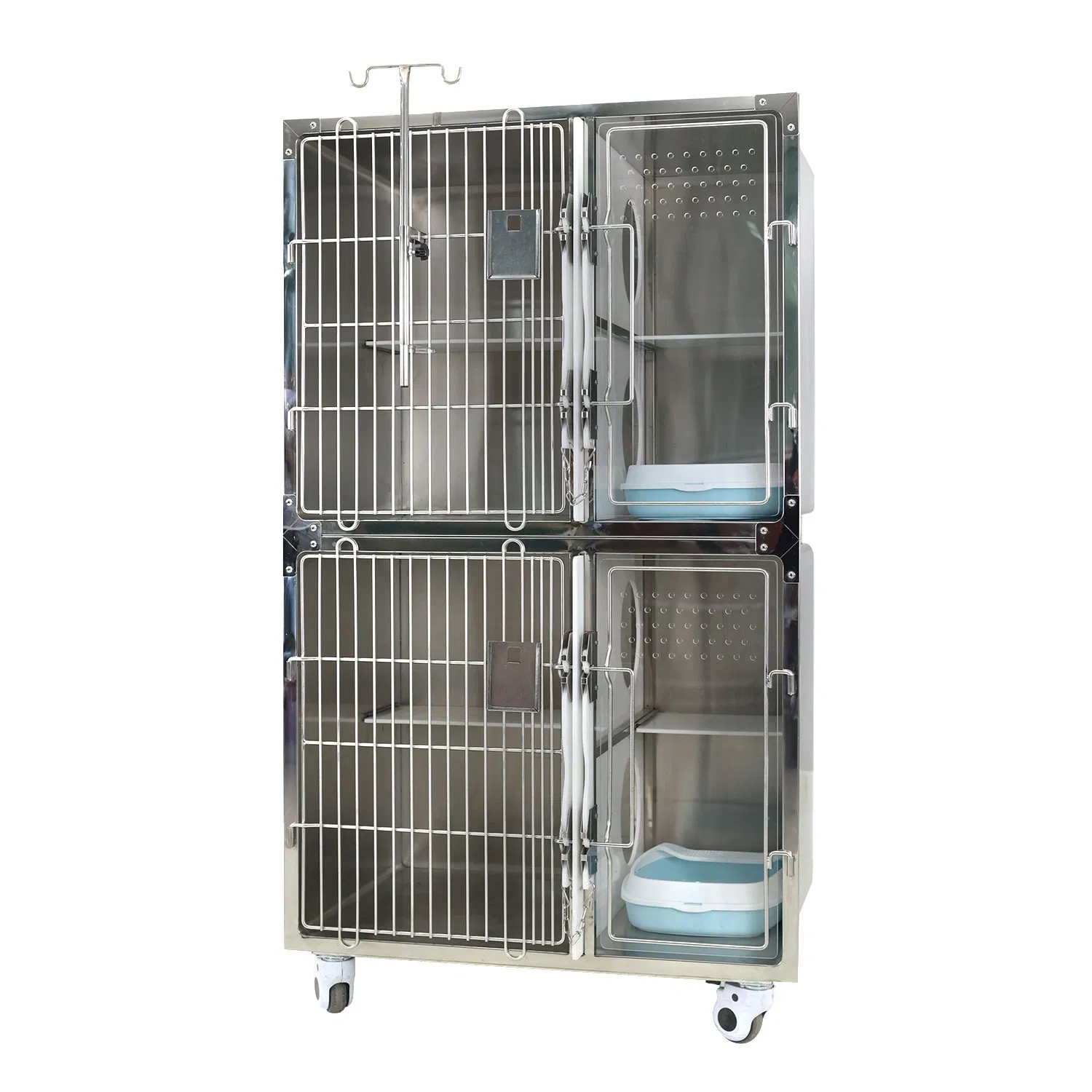 Veterinary Hospital Cage for Dogs and Cats ICU Cage for Pet Monitoring for Pet Hospitals and Veterinary Clinics