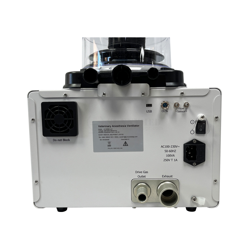 Sy-W006-3_W High Quality Portable Veterinary Anesthesia Machine Match Ventilator