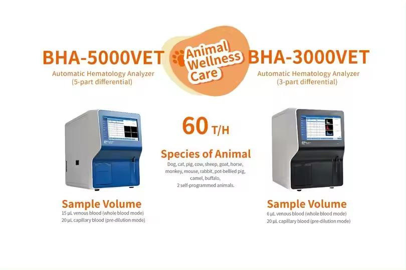 BHA-3000 Vet Veterinary Hematology Analyzer Wholesale Factory