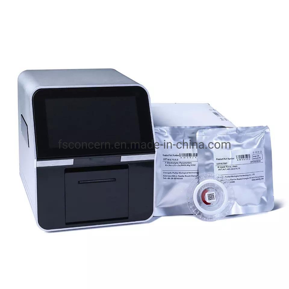 Portable Veterinary Animal Fast Diagnosis Automatic Dry Hematology Biochemistry Analyzer Manufacturer