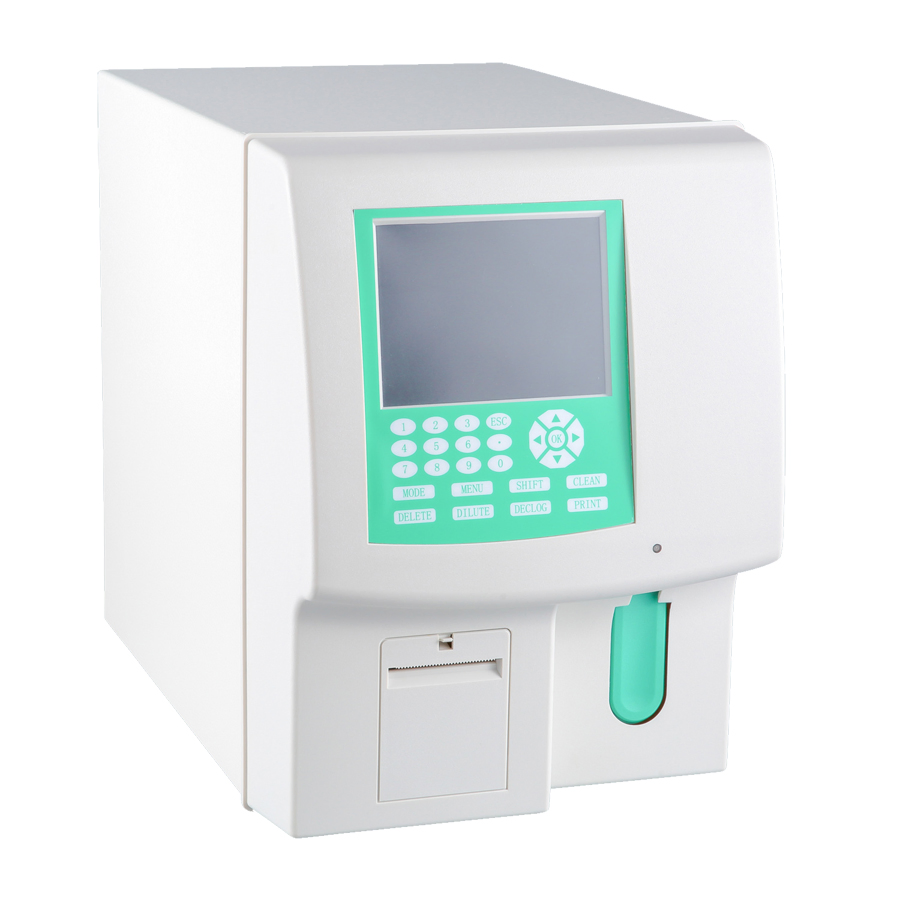 Lab Touch Screen Display 21 Parameter Portable Fully Auto 3-Part Hematology Analyzer Veterinary Cbc Blood Test Machine