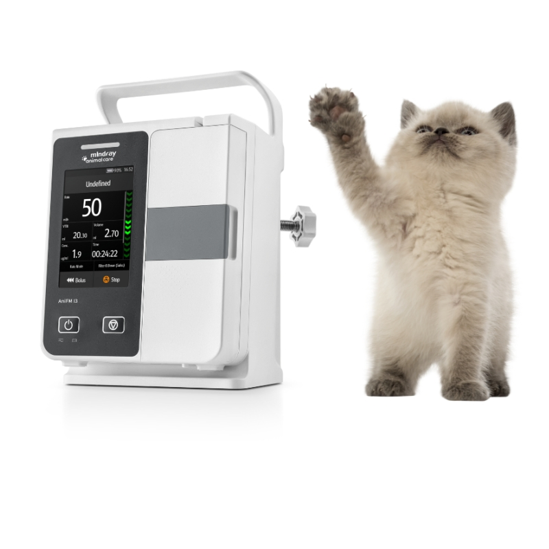 Mindray Anifm I3 Reusable Veterinary Infusion Pump Diagnosing Infusion Pump for Pet Dogs for Pet Operation