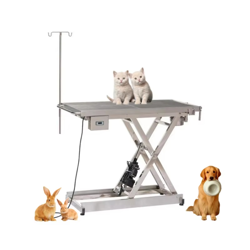 Veterinary Bed 304 Stainless Electric Vet Lifting Operating Table Animals Surgical Operating Table
