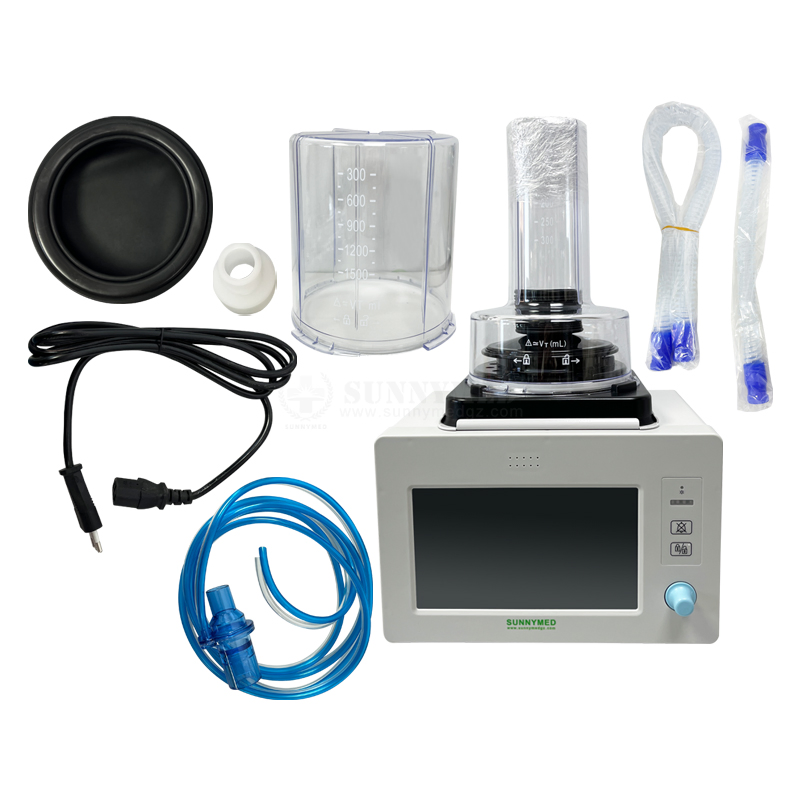 Sy-W006-3_W High Quality Portable Veterinary Anesthesia Machine Match Ventilator
